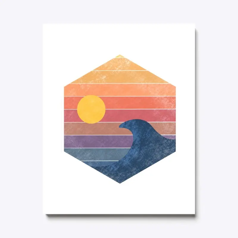 Vintage Sunset Wave - Blackwood Company